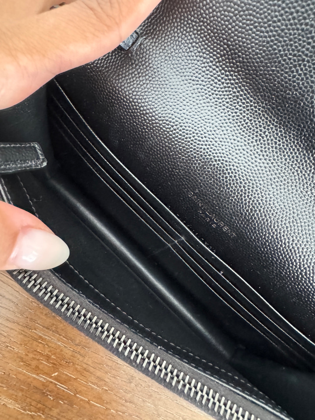 YSL WOC black/black