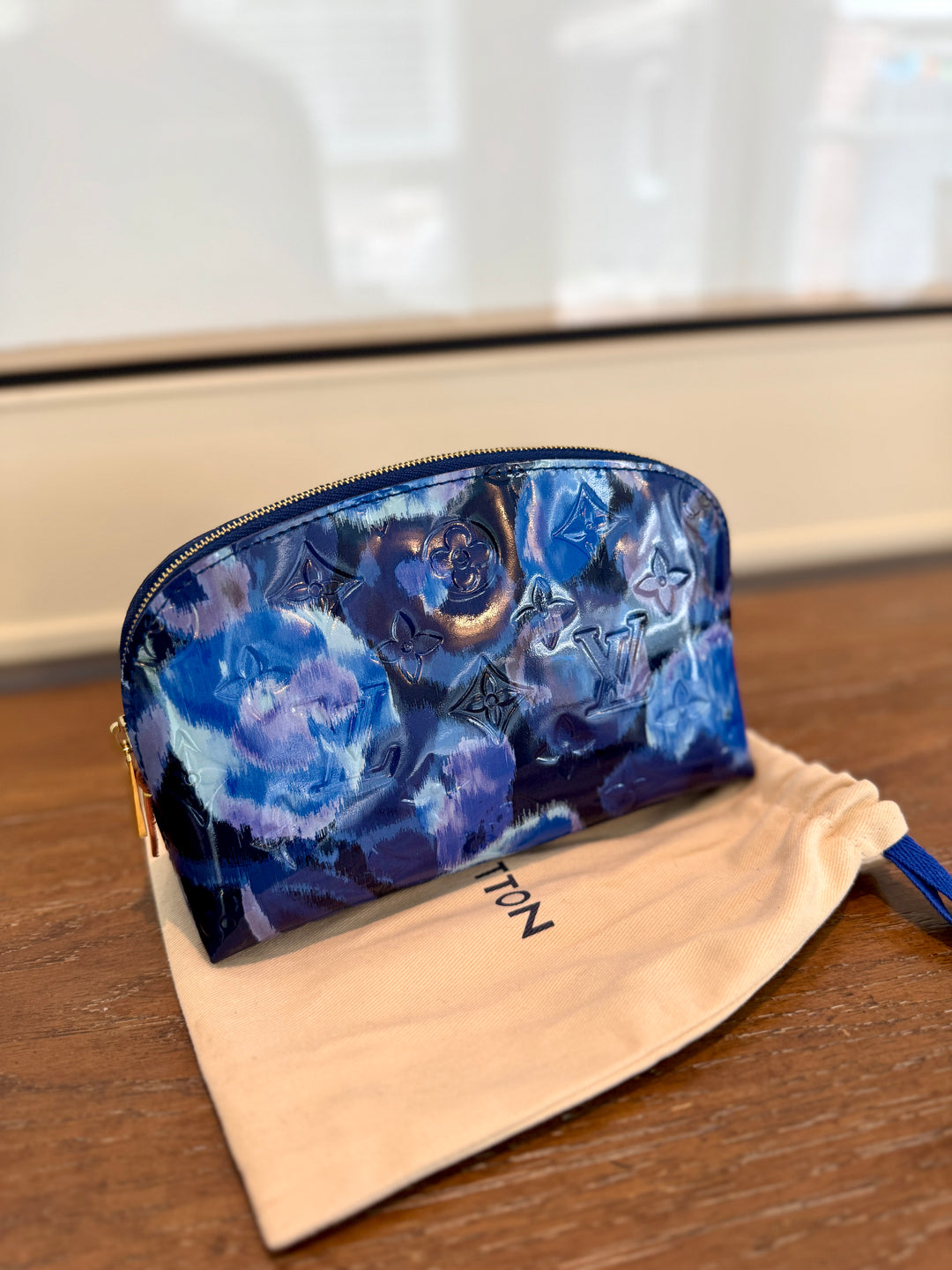 LV cosmetics pouch