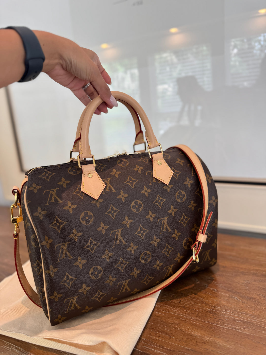 LV monogram speedy 30 B