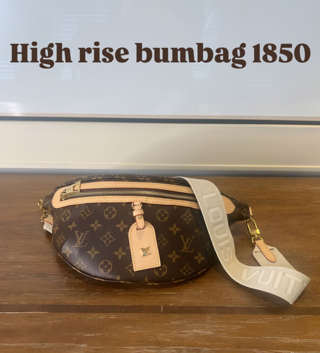 LV high rise bumbag