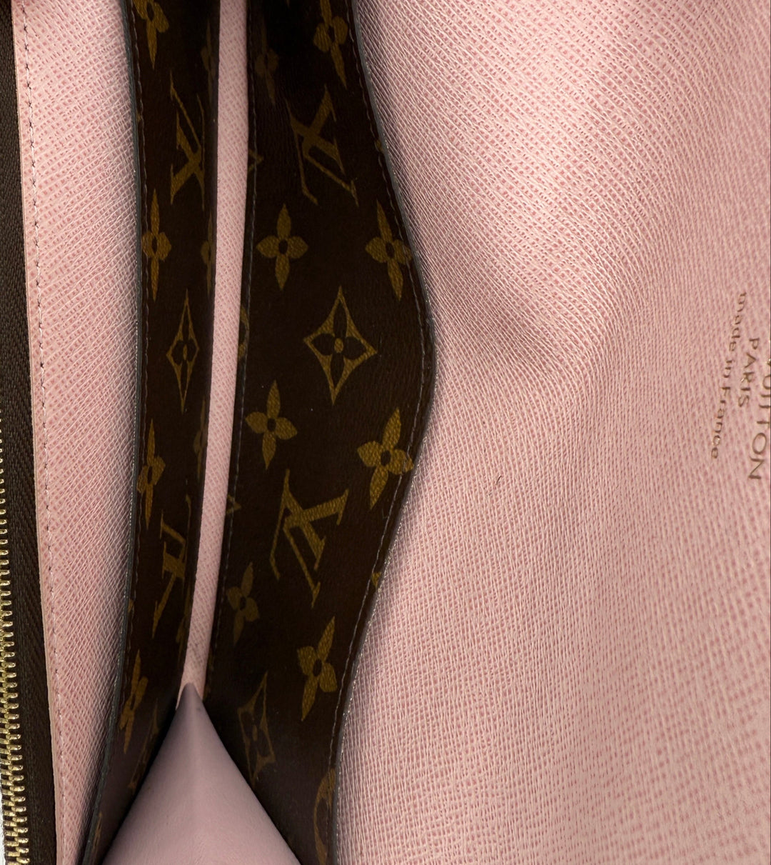 Louis Vuitton Monogram Bloom Flower Émilie Wallet – Bleu Jean