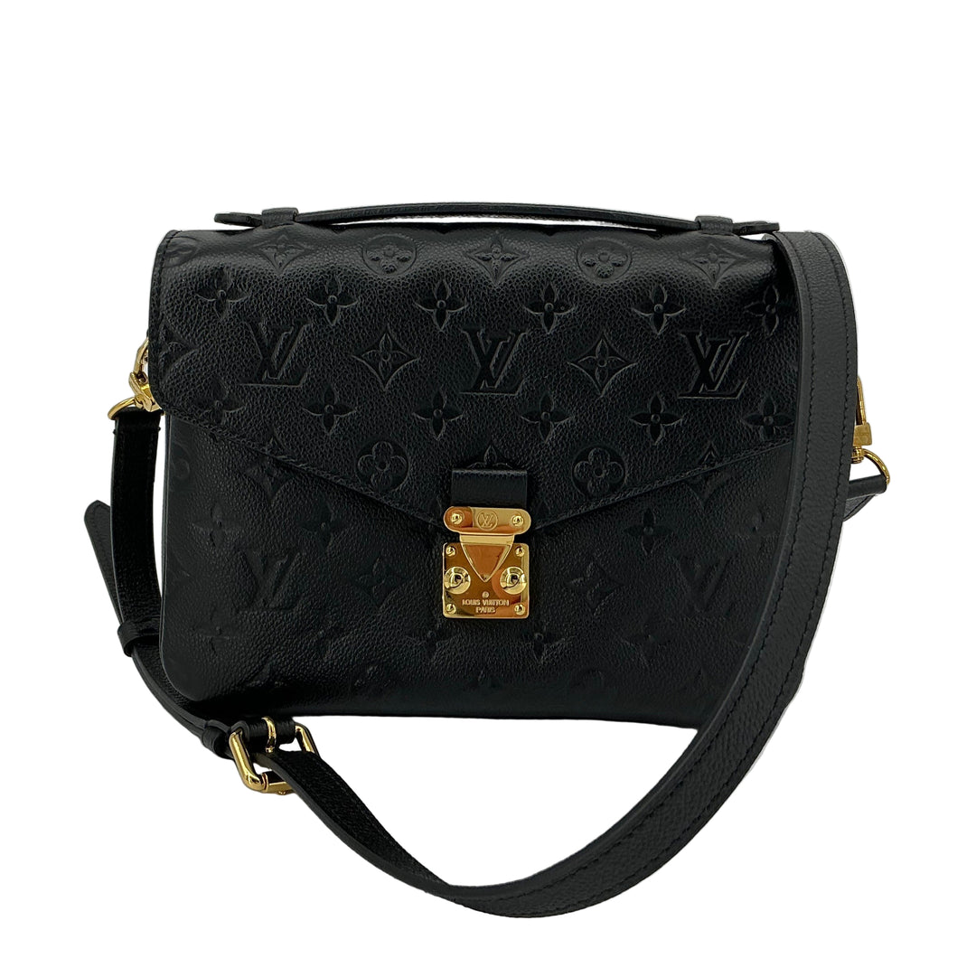 Louis Vuitton Pochette Métis – Black Monogram Empreinte Leather