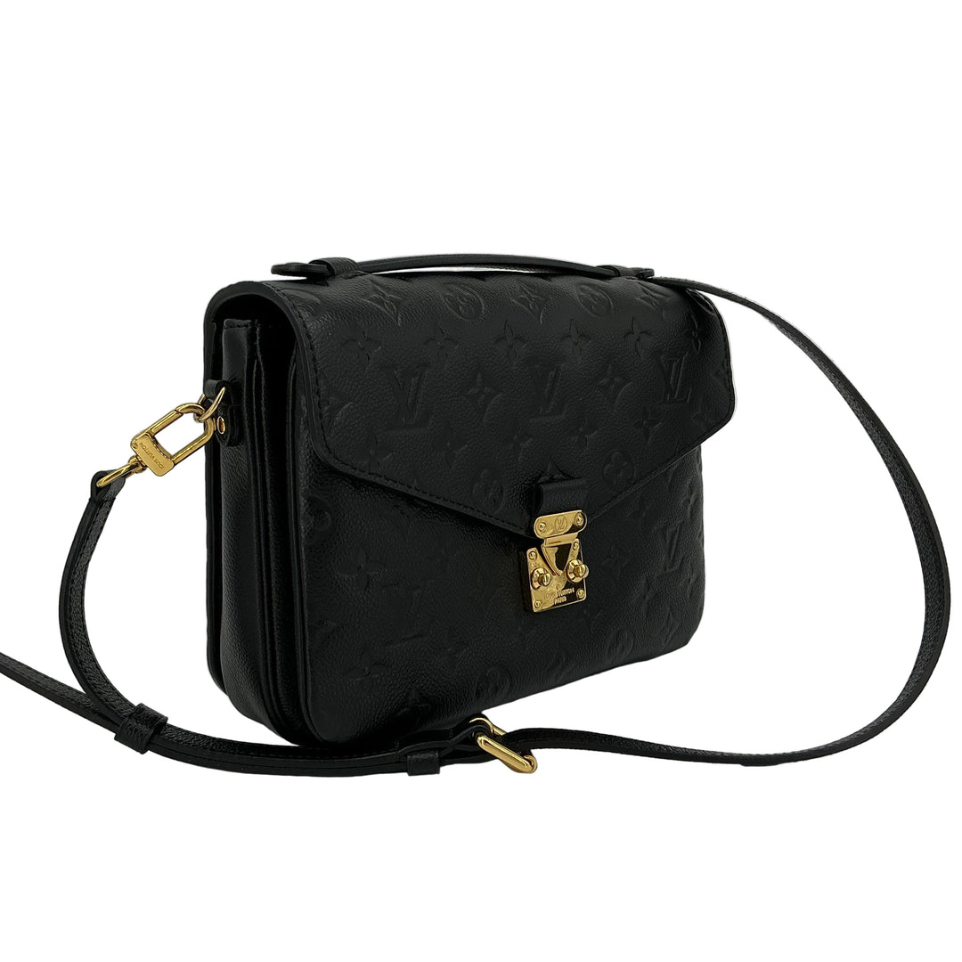 Louis Vuitton Pochette Métis – Black Monogram Empreinte Leather