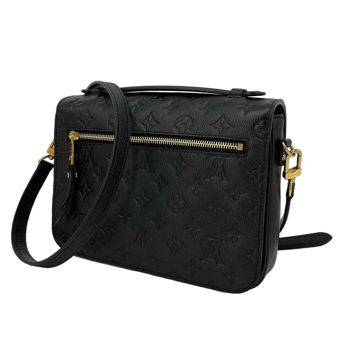 Louis Vuitton Pochette Métis – Black Monogram Empreinte Leather