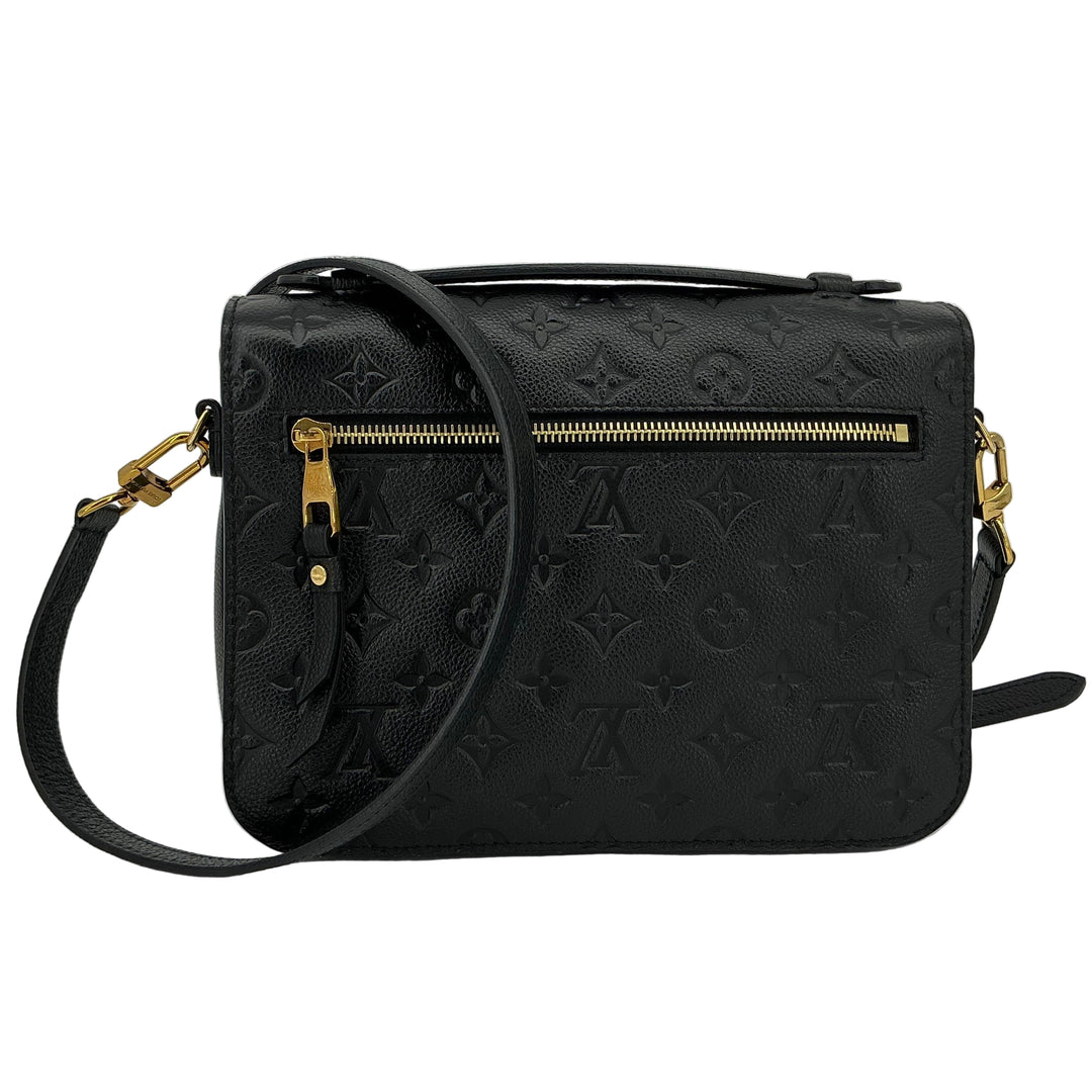 Louis Vuitton Pochette Métis – Black Monogram Empreinte Leather