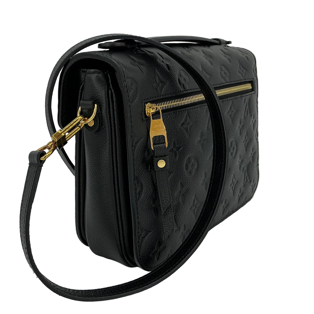 Louis Vuitton Pochette Métis – Black Monogram Empreinte Leather