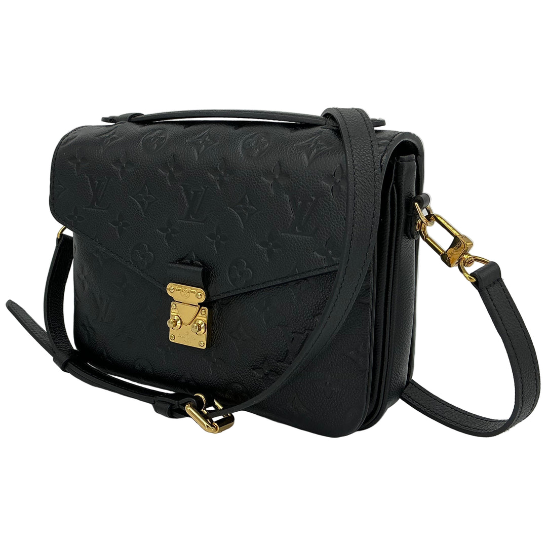 Louis Vuitton Pochette Métis – Black Monogram Empreinte Leather