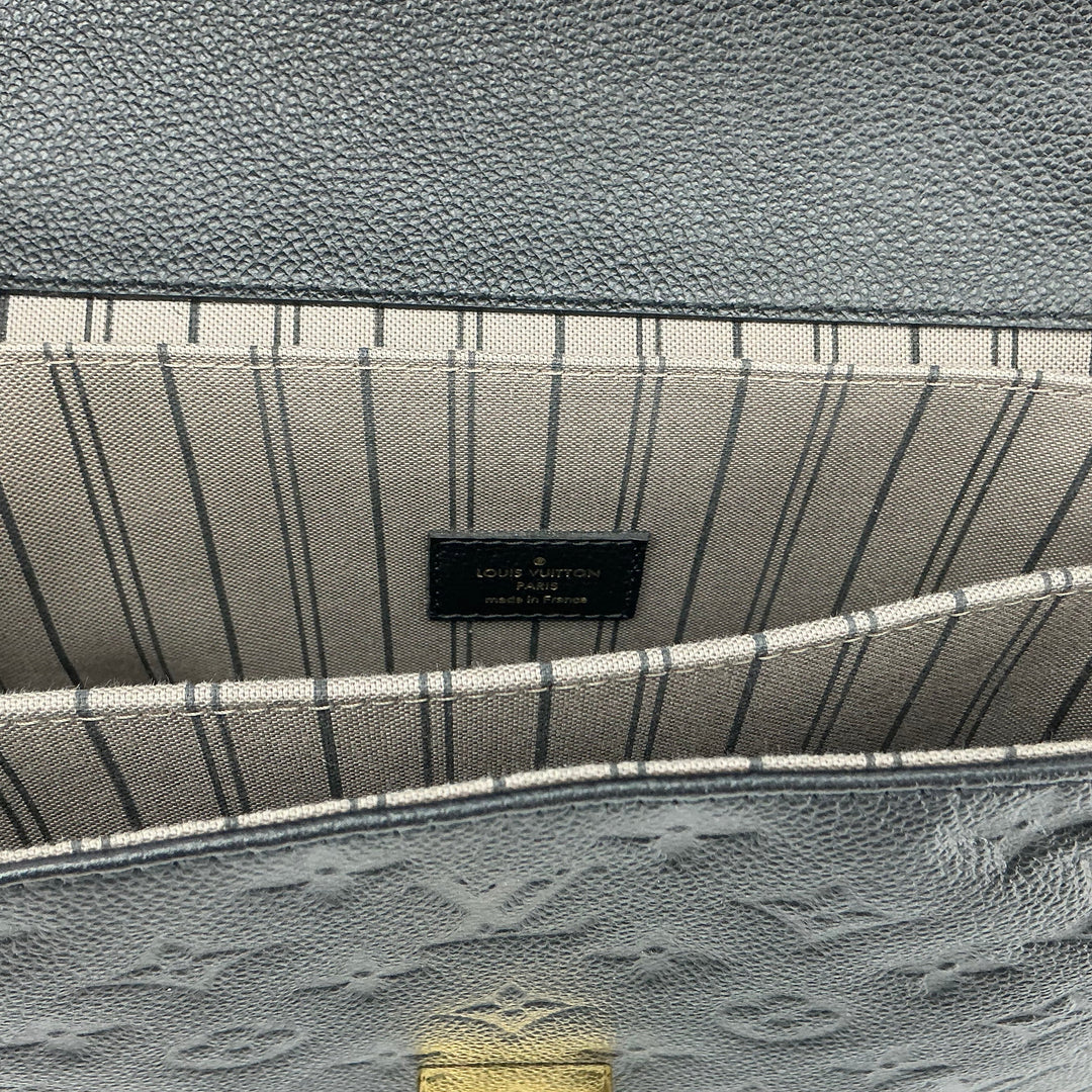 Louis Vuitton Pochette Métis – Black Monogram Empreinte Leather