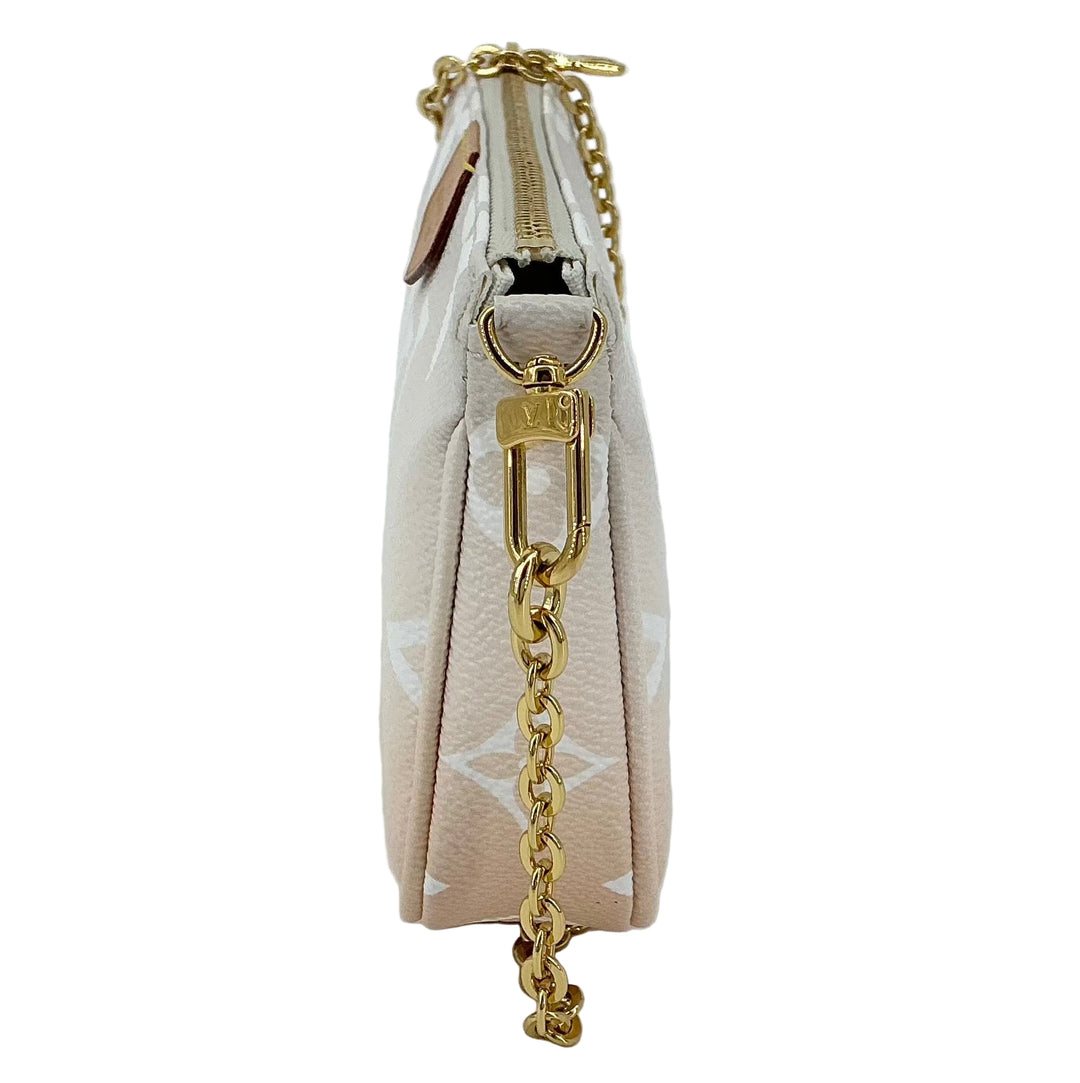 Louis Vuitton Monogram Giant By The Pool Multi Pochette Accessories – Mini Pochette Brume (Mist)
