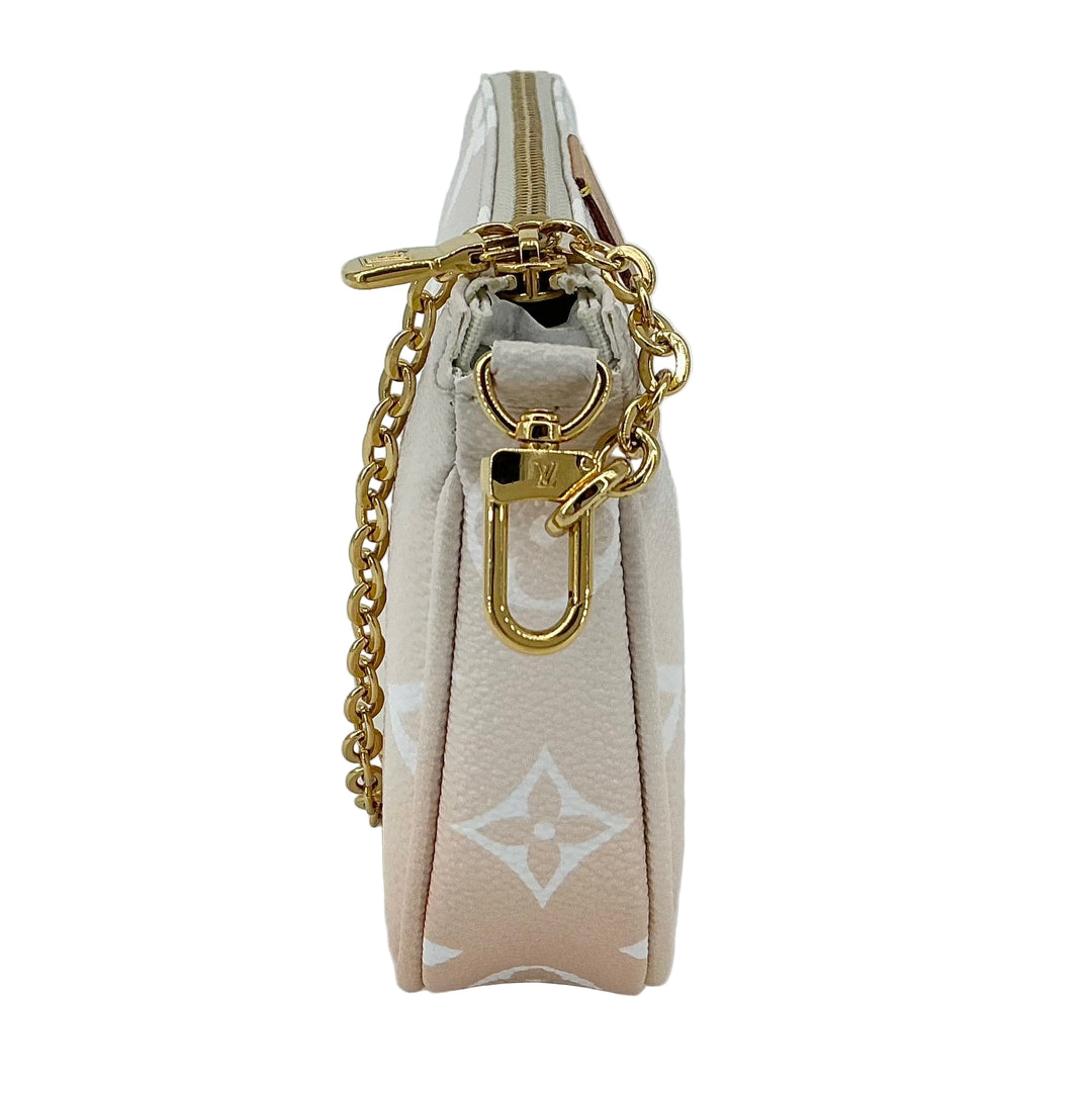 Louis Vuitton Monogram Giant By The Pool Multi Pochette Accessories – Mini Pochette Brume (Mist)