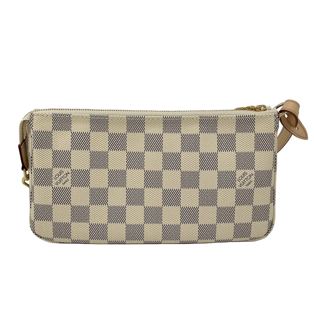 Louis Vuitton Damier Azur Pochette Accessoires NM – Wristlet and Shoulder Pouch