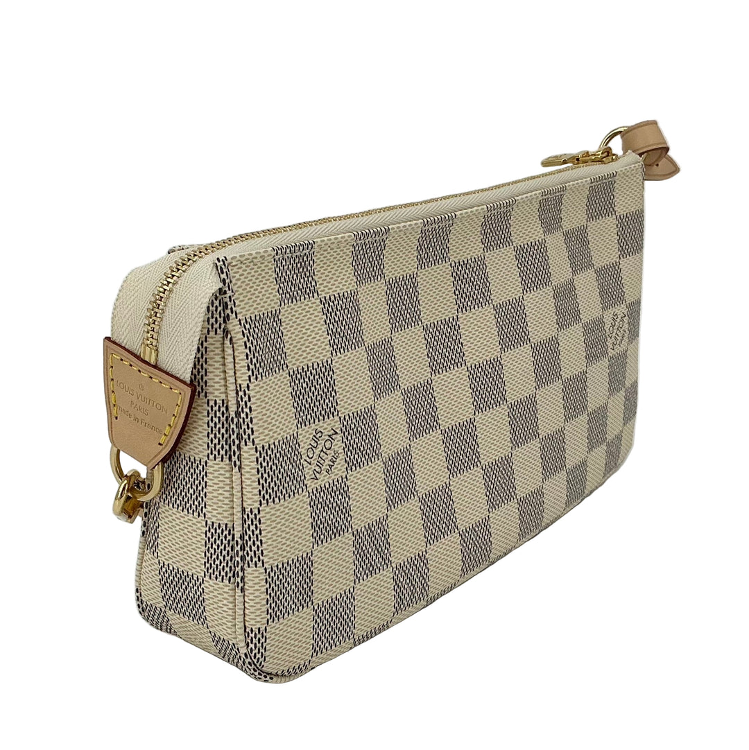 Louis Vuitton Damier Azur Pochette Accessoires NM – Wristlet and Shoulder Pouch