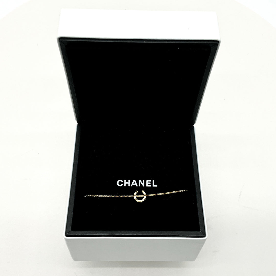 CHANEL 18K Gold “C” Bracelet