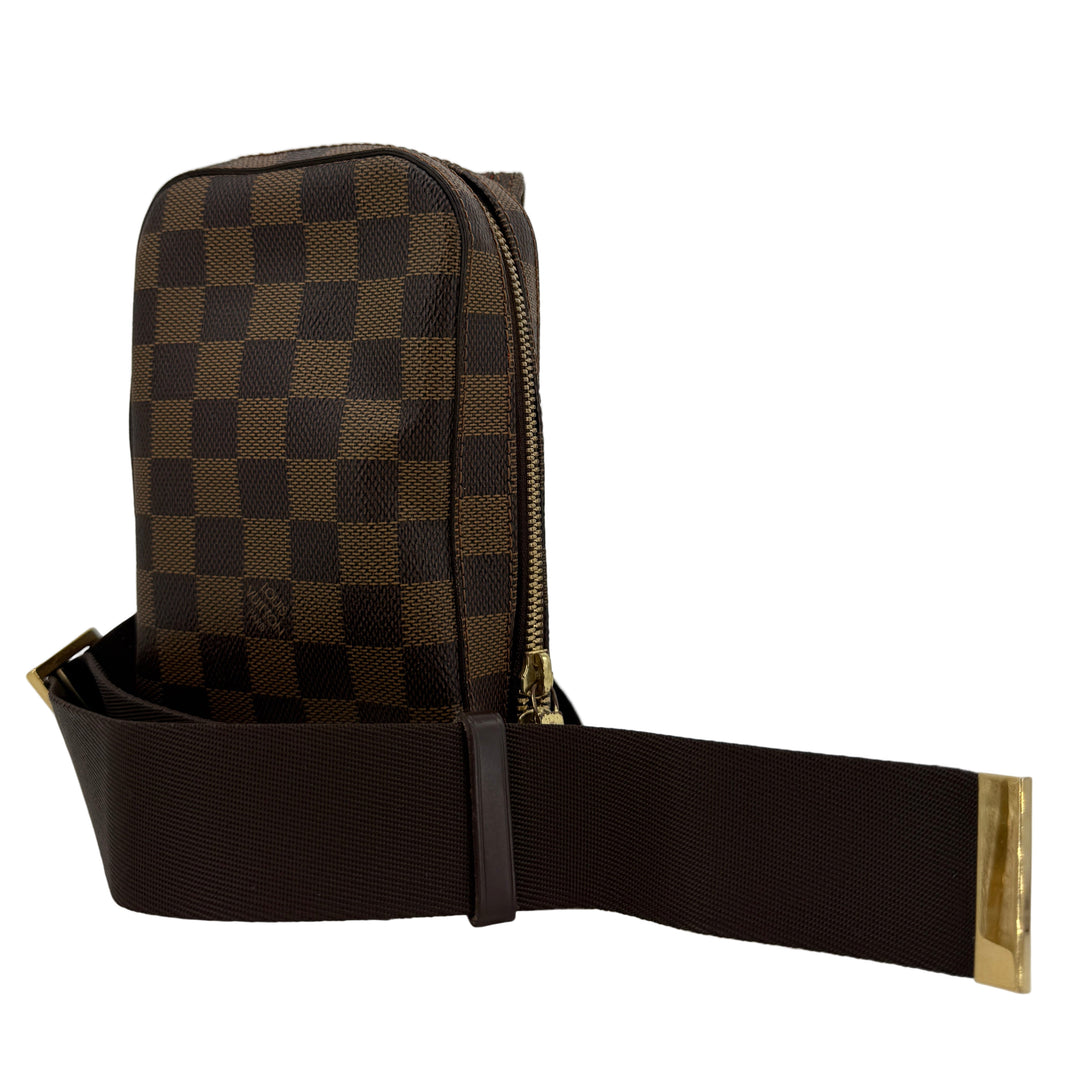 Louis Vuitton Damier Ebene Geronimos Crossbody Bag | LuxLoveLouis