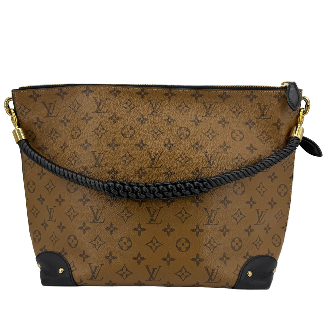Louis Vuitton Reverse Monogram Triangle Softy Bag | LuxLoveLouis