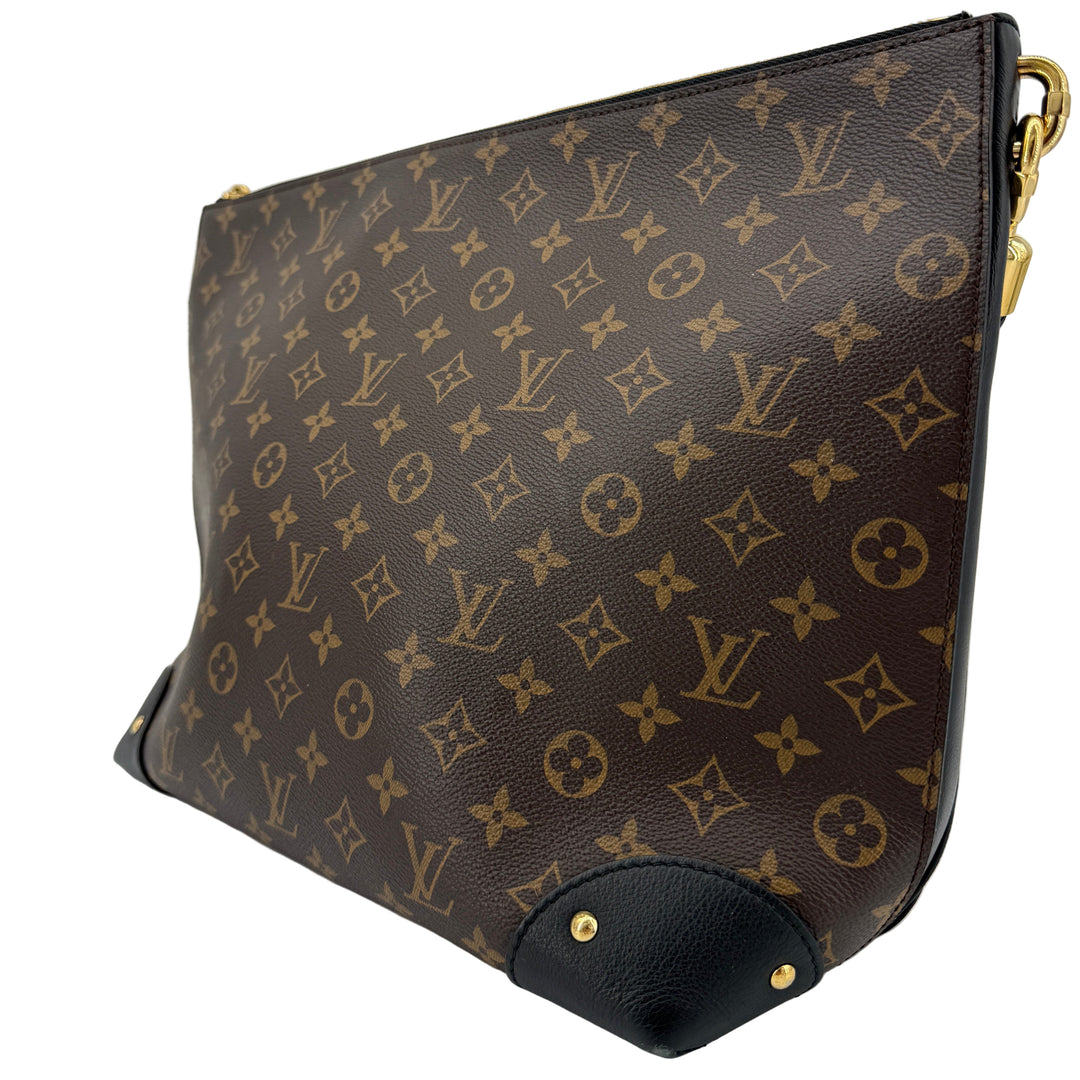 Louis Vuitton Reverse Monogram Triangle Softy Bag | LuxLoveLouis