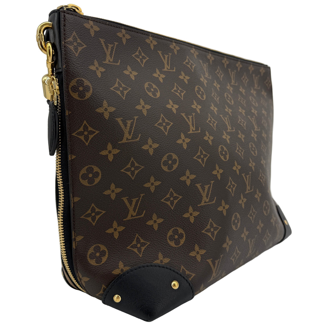 Louis Vuitton Reverse Monogram Triangle Softy Bag | LuxLoveLouis