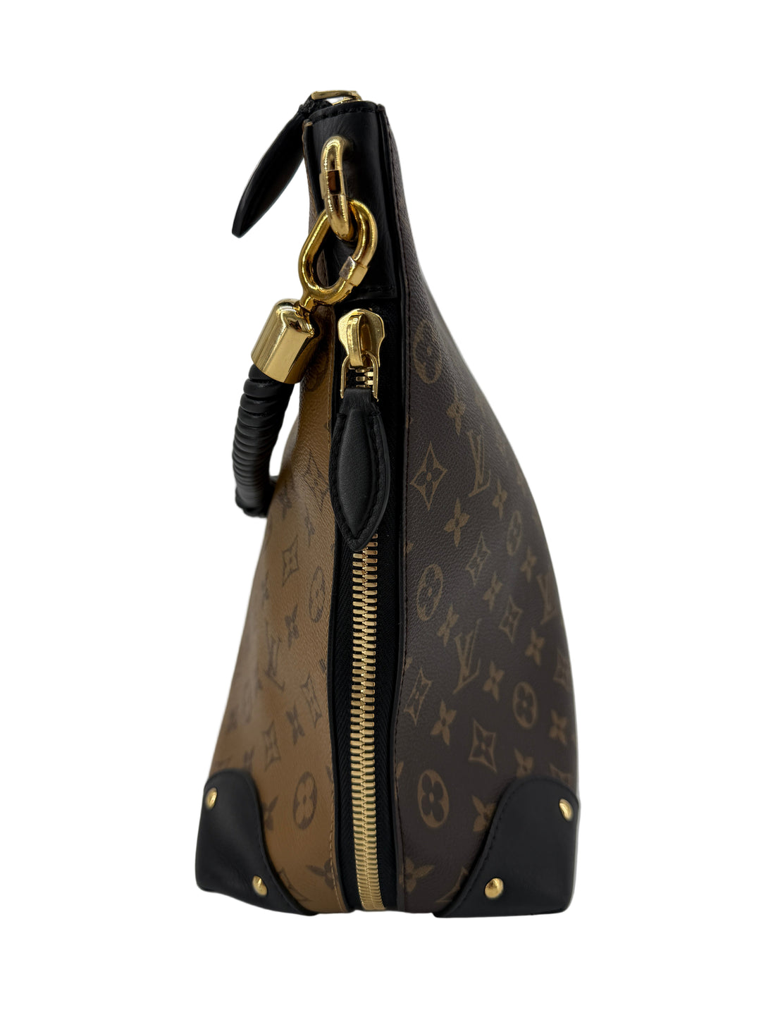 Louis Vuitton Reverse Monogram Triangle Softy Bag | LuxLoveLouis
