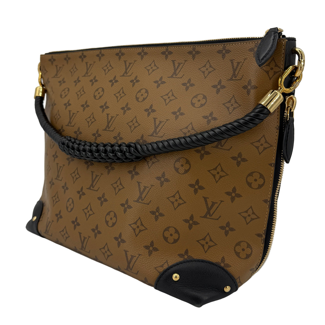 Louis Vuitton Reverse Monogram Triangle Softy Bag | LuxLoveLouis