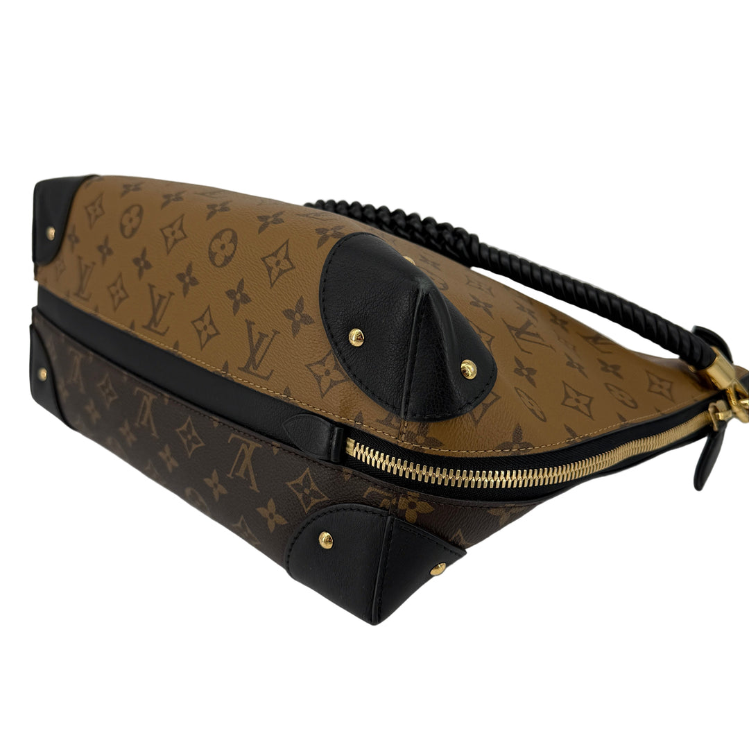Louis Vuitton Reverse Monogram Triangle Softy Bag | LuxLoveLouis