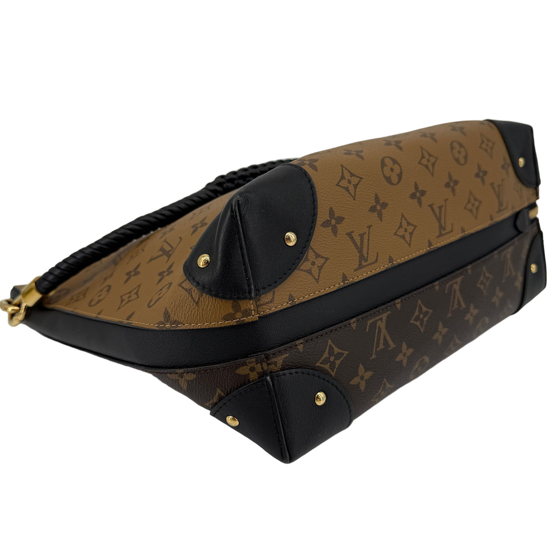 Louis Vuitton Reverse Monogram Triangle Softy Bag | LuxLoveLouis
