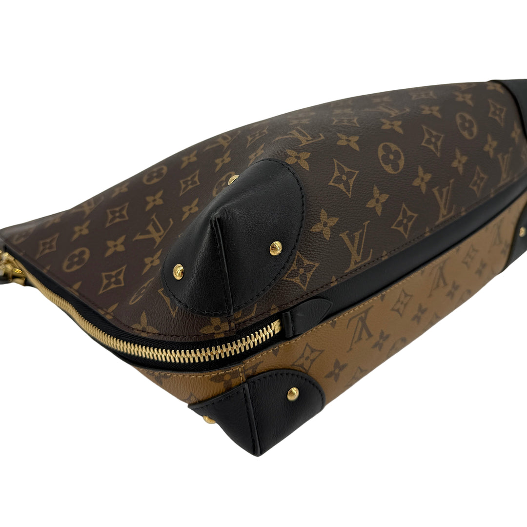 Louis Vuitton Reverse Monogram Triangle Softy Bag | LuxLoveLouis