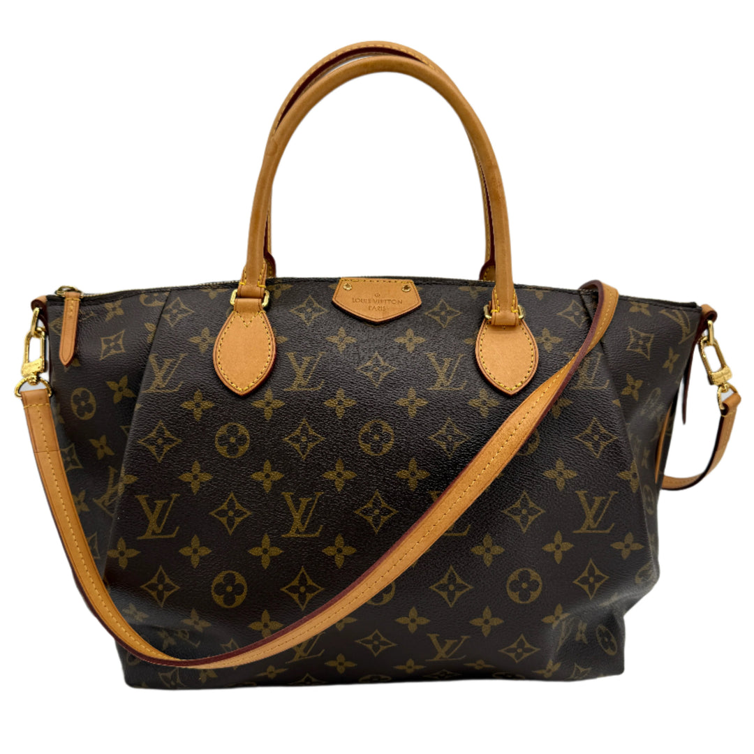 Louis Vuitton Turenne PM – Monogram Canvas with Vachetta Leather & Plum Interior