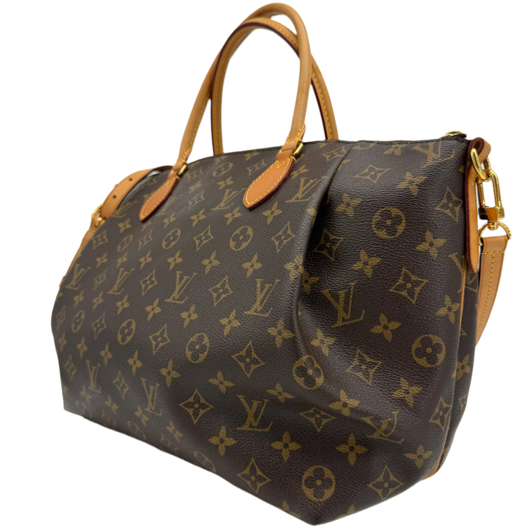 Louis Vuitton Turenne PM – Monogram Canvas with Vachetta Leather & Plum Interior