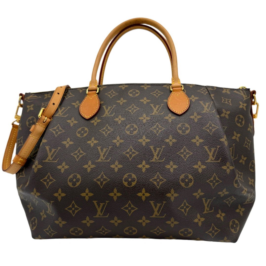 Louis Vuitton Turenne PM – Monogram Canvas with Vachetta Leather & Plum Interior