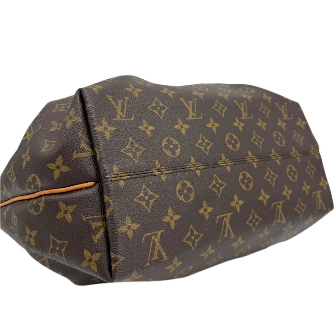 Louis Vuitton Turenne PM – Monogram Canvas with Vachetta Leather & Plum Interior