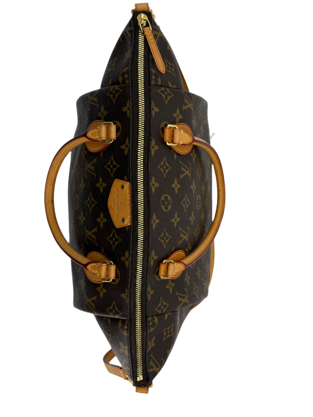 Louis Vuitton Turenne PM – Monogram Canvas with Vachetta Leather & Plum Interior