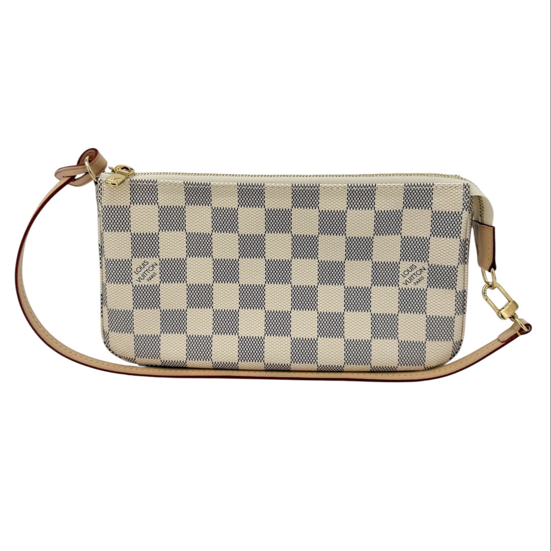Louis Vuitton Damier Azur Pochette Accessories NM | LuxLoveLouis
