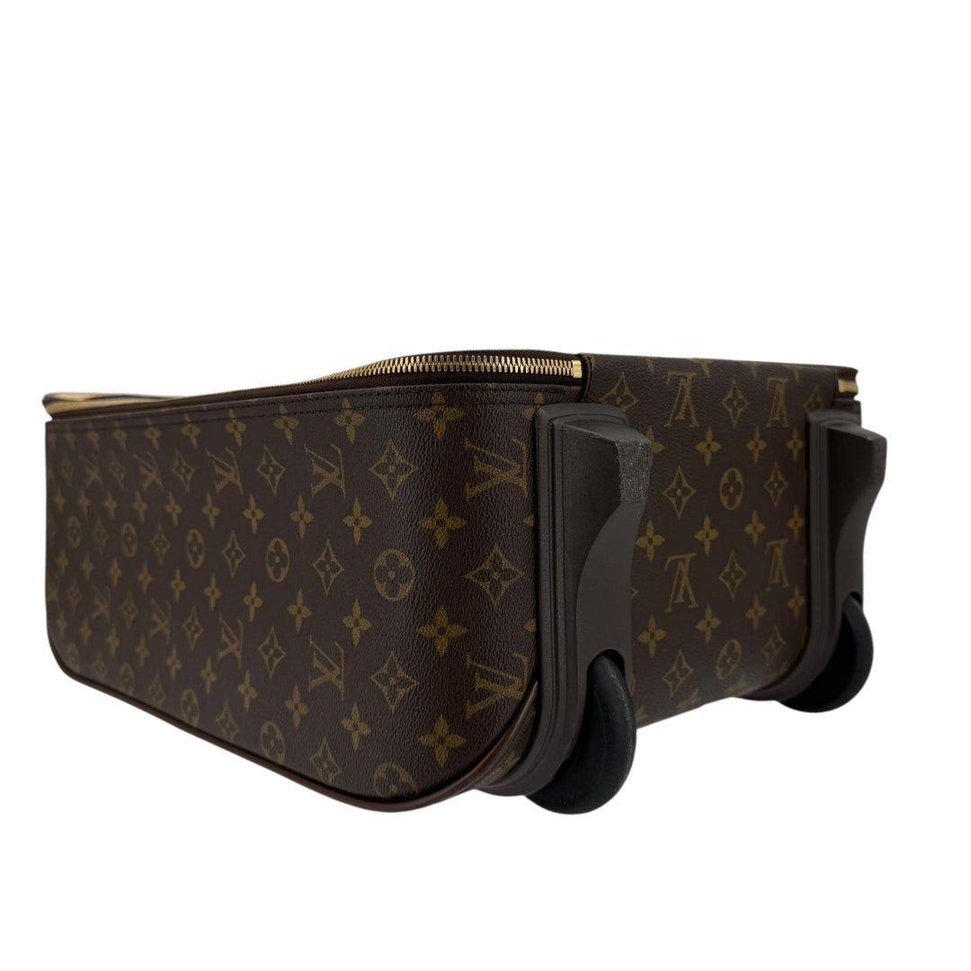 Louis Vuitton Pegase 50 – Monogram Canvas Rolling Suitcase Travel Bag