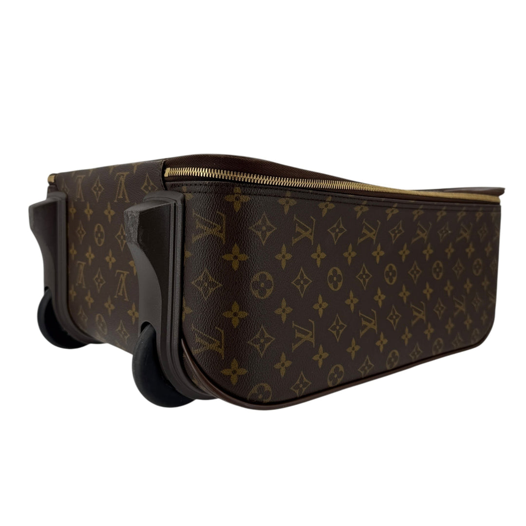 Louis Vuitton Pegase 50 – Monogram Canvas Rolling Suitcase Travel Bag