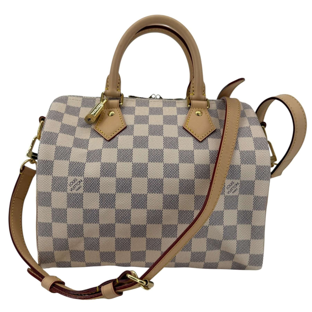Louis Vuitton Damier Azur Speedy Bandoulière 25 | LuxLoveLouis