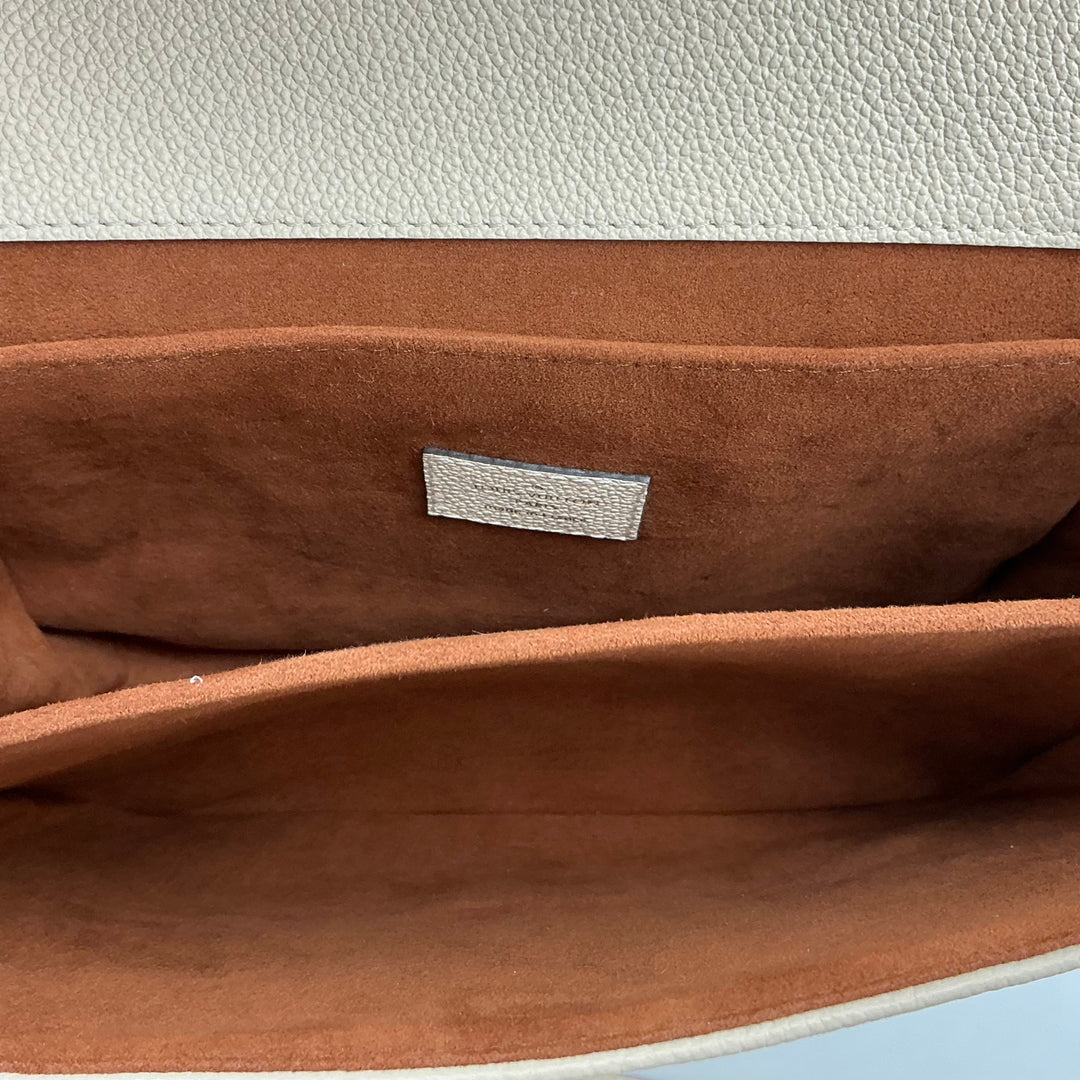 Louis Vuitton Empreinte Braided Pochette Metis – Creme Beige & Caramel Leather