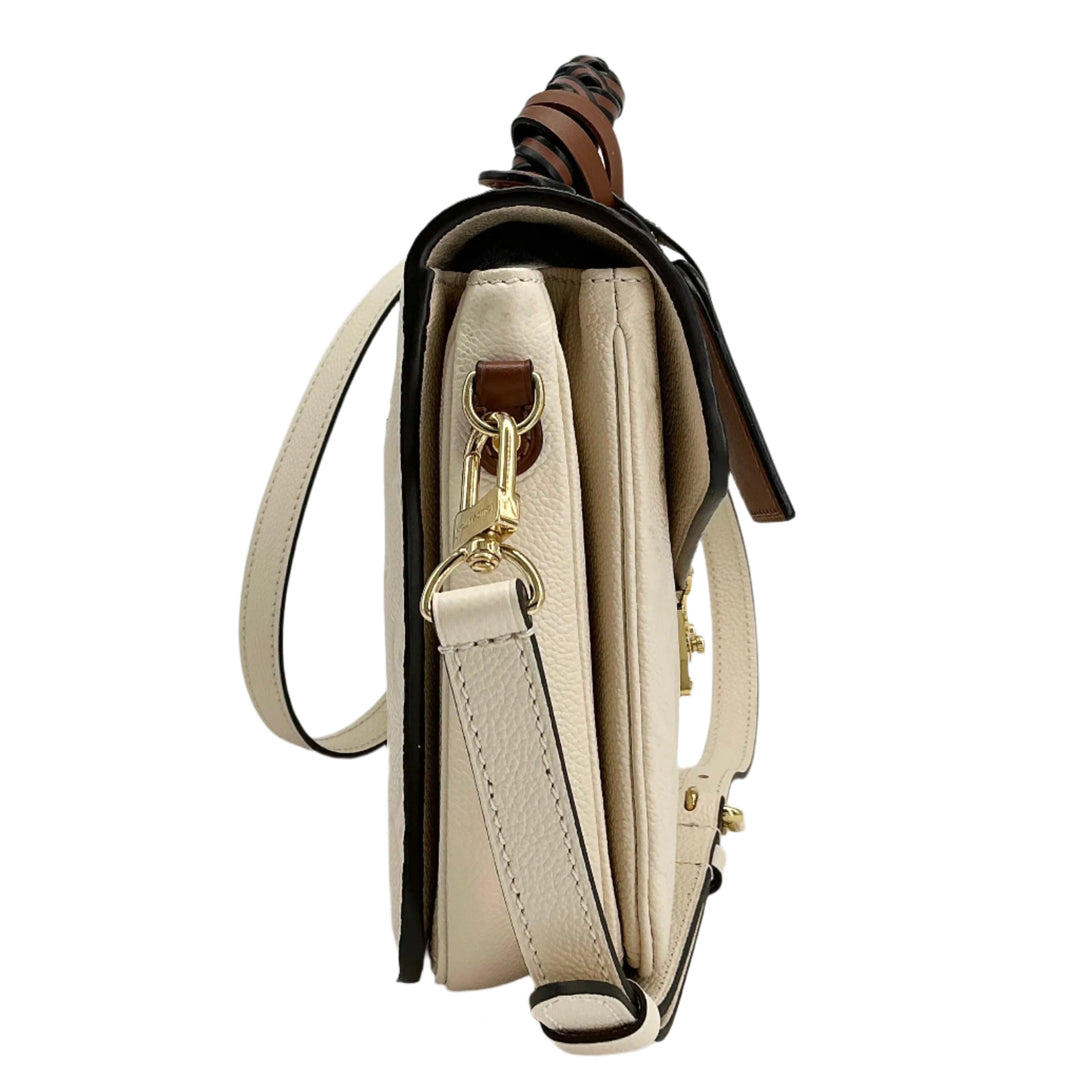 Louis Vuitton Empreinte Braided Pochette Metis – Creme Beige & Caramel Leather