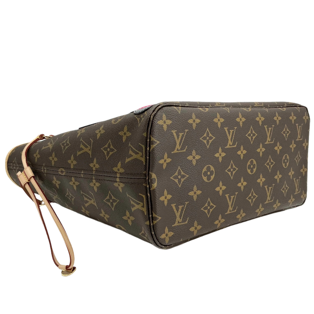 Louis Vuitton Neverfull MM x Sun Yitian Collaboration, Monogram Canvas bag showcasing its unique design and artistry.