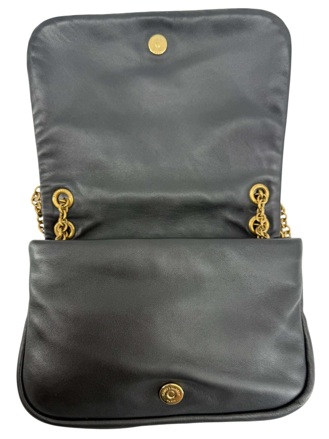 Saint Laurent Mini Jamie Black Nappa Leather Bag | LuxLoveLouis