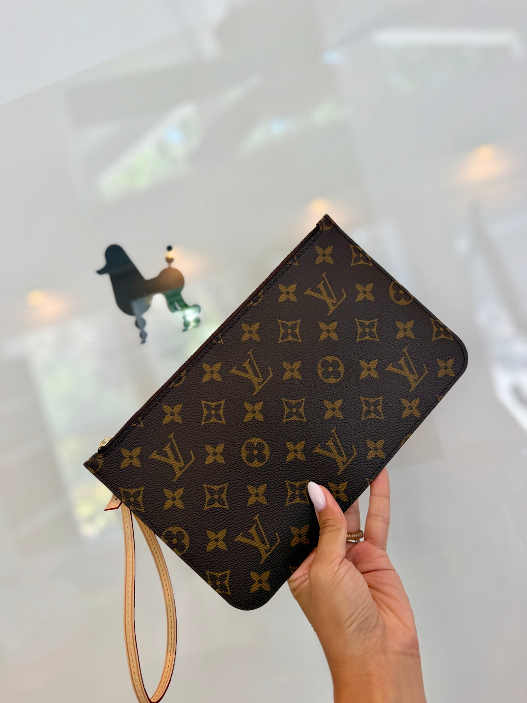 LV wristlet