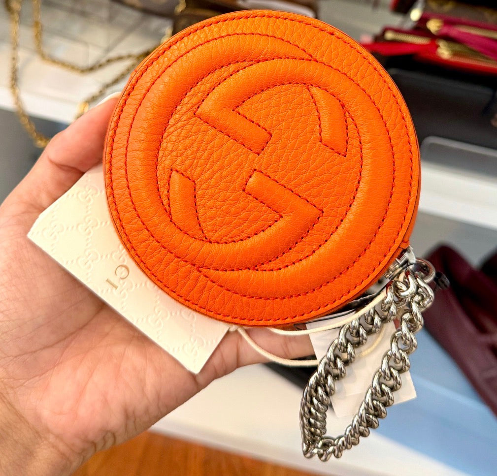 Gucci orange coin
