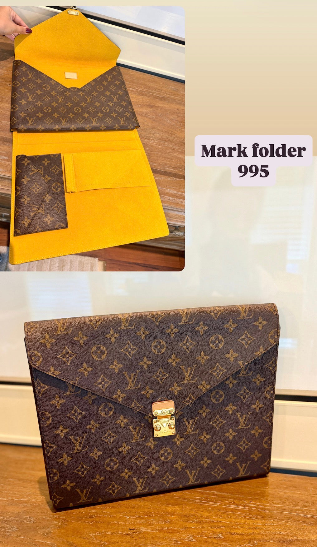 LV mark folder