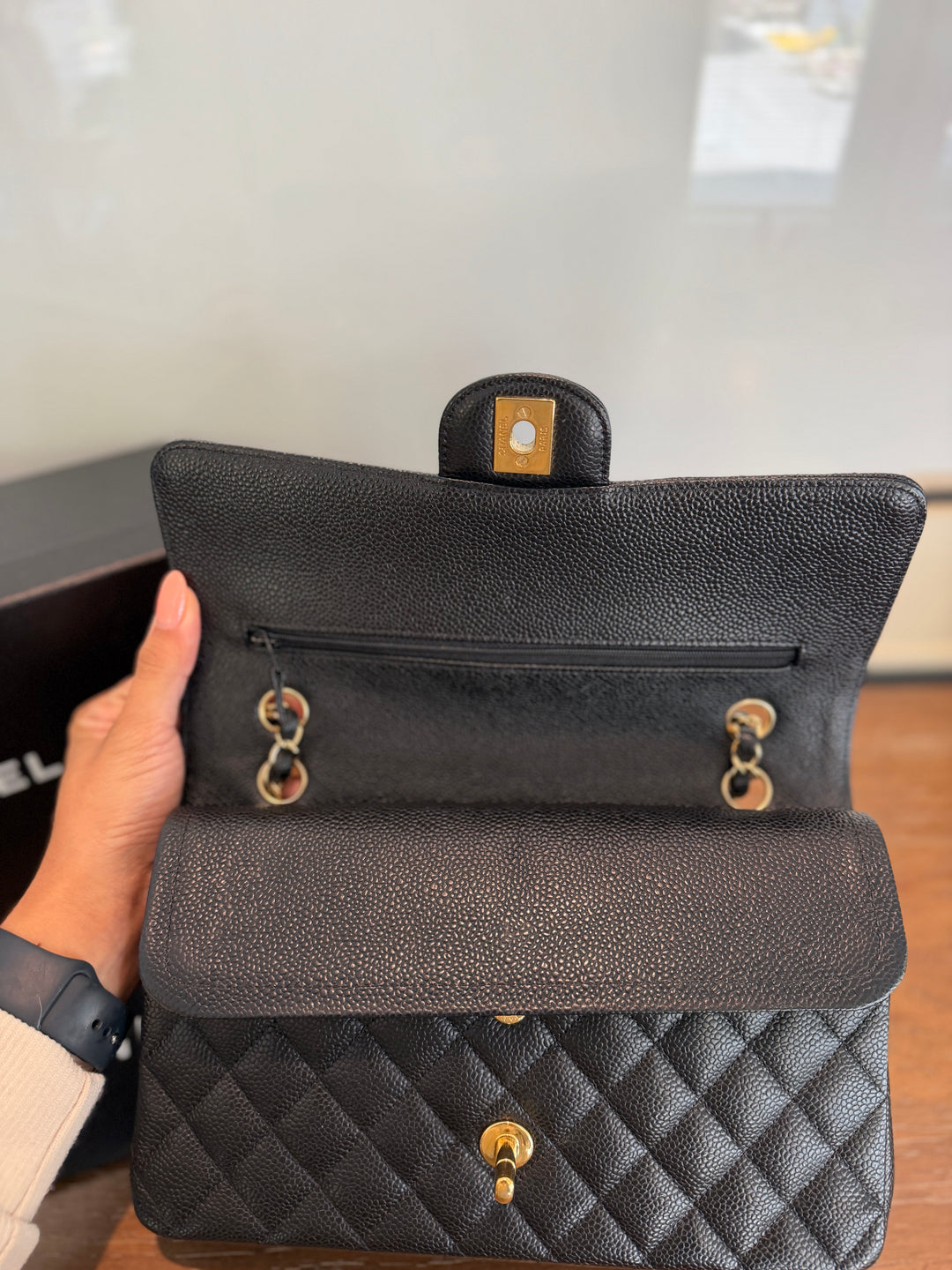 Chanel double flap