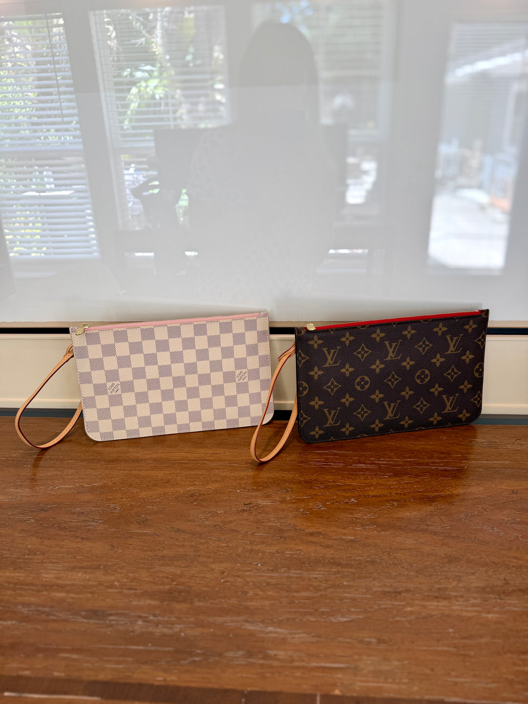LV DA wristlet