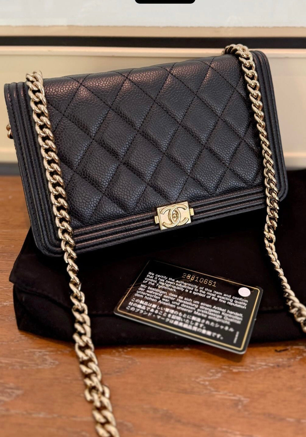 Chanel Le boy WOC