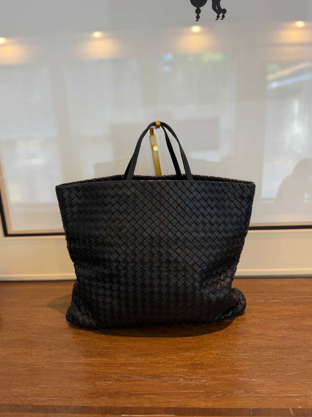 Bottega black tote