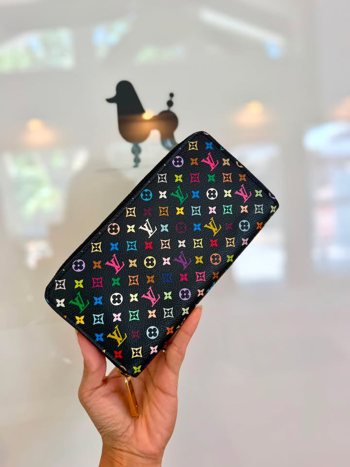 LV Multicolor Zippy Wallet