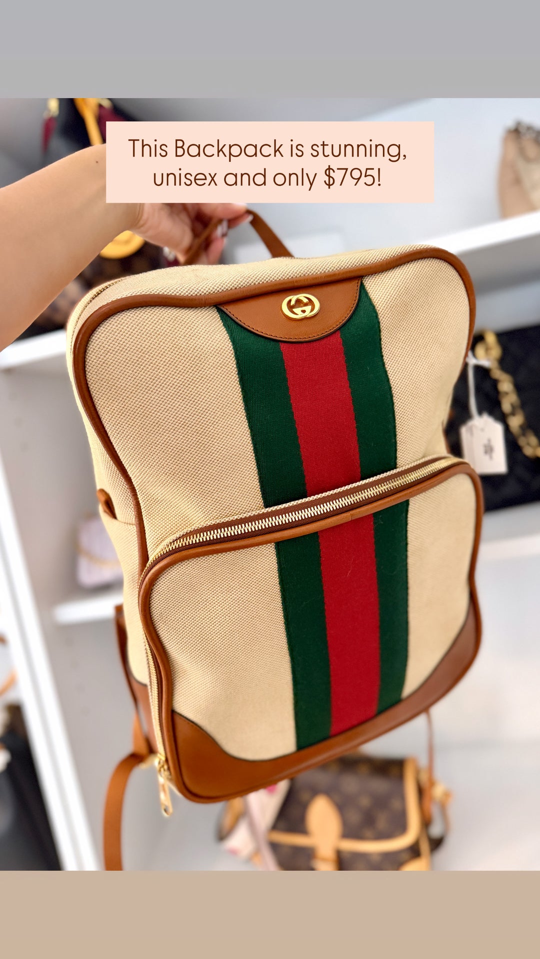 Gucci backpack