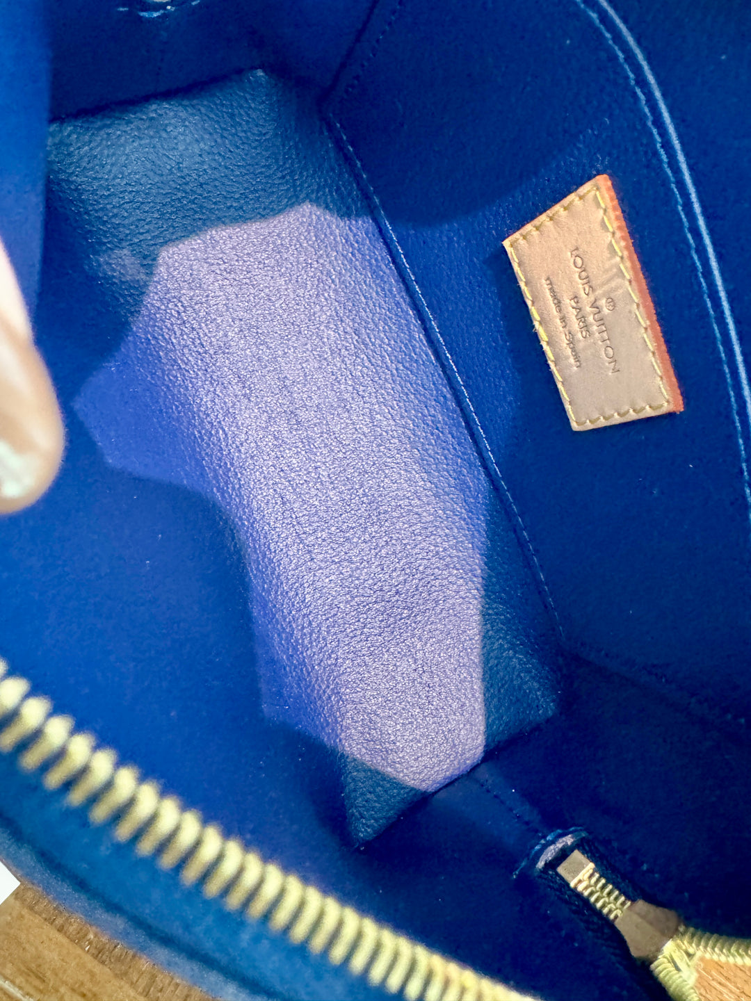 LV cosmetics pouch