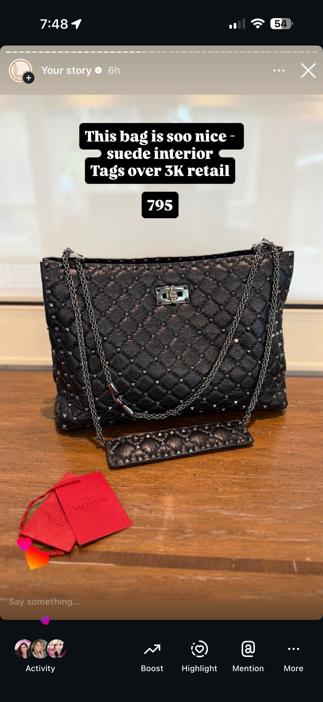 Valentino tote
